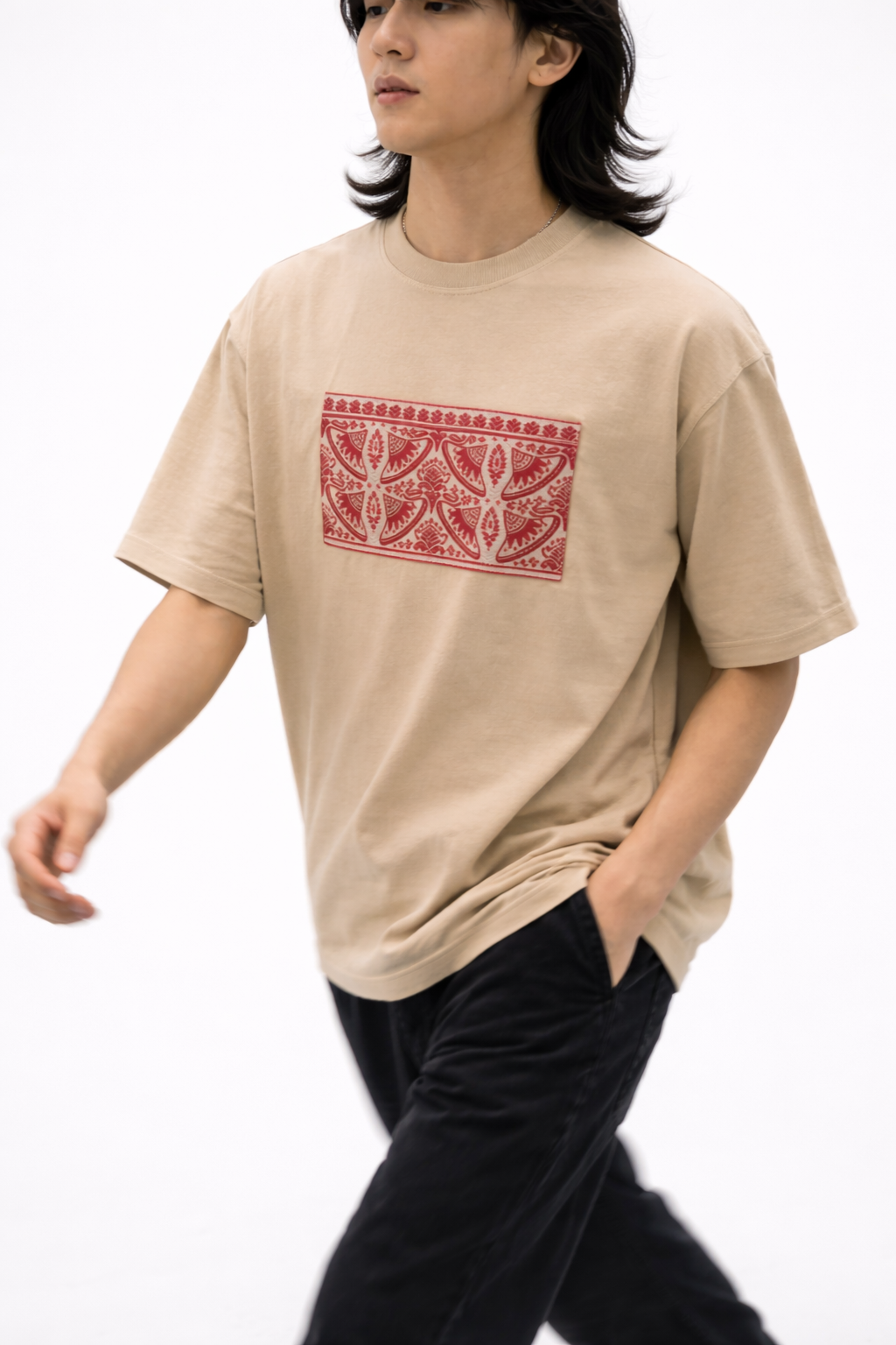 Oversized T-Shirt Mati Boronia
